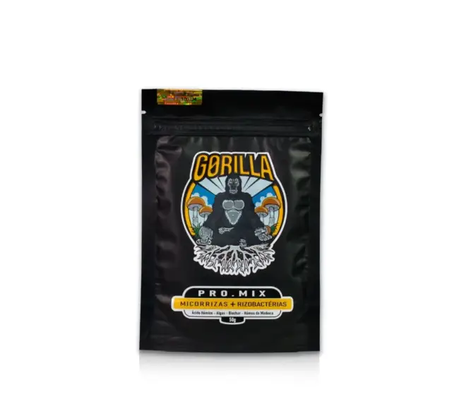 Gorilla PRO.MIX Micorrizas e Rizobactérias – Sachê 50 Gr
