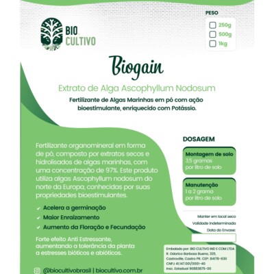 BioGain – Extrato de Alga Premium