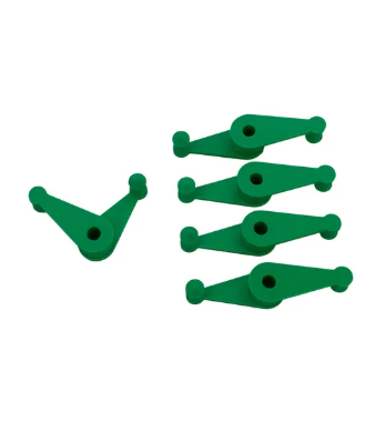 Clip training para plantas e treinamento LST - PRETO/BRANCO/VERDE (10 Peças)