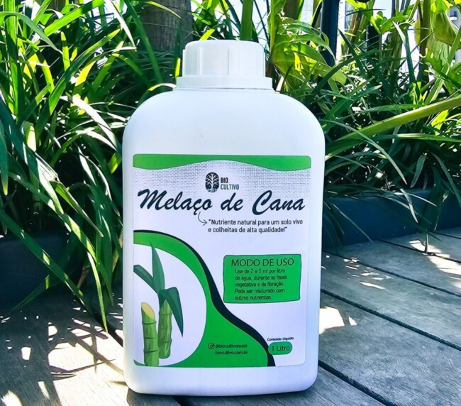 Melaço de Cana BioCultivo 1L – Fonte Natural de Energia para o Solo