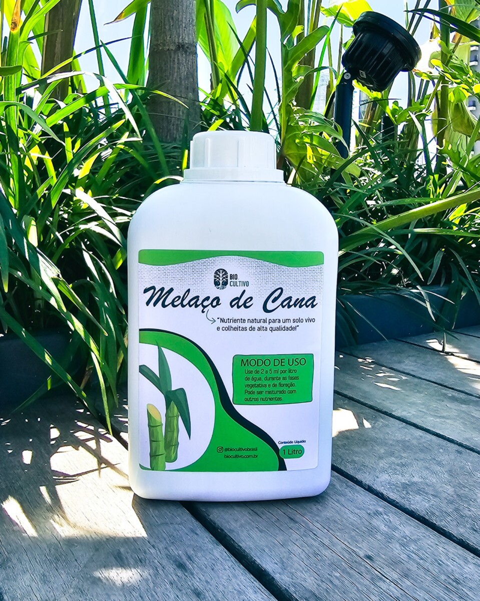 Melaço de Cana BioCultivo 1L – Fonte Natural de Energia para o Solo