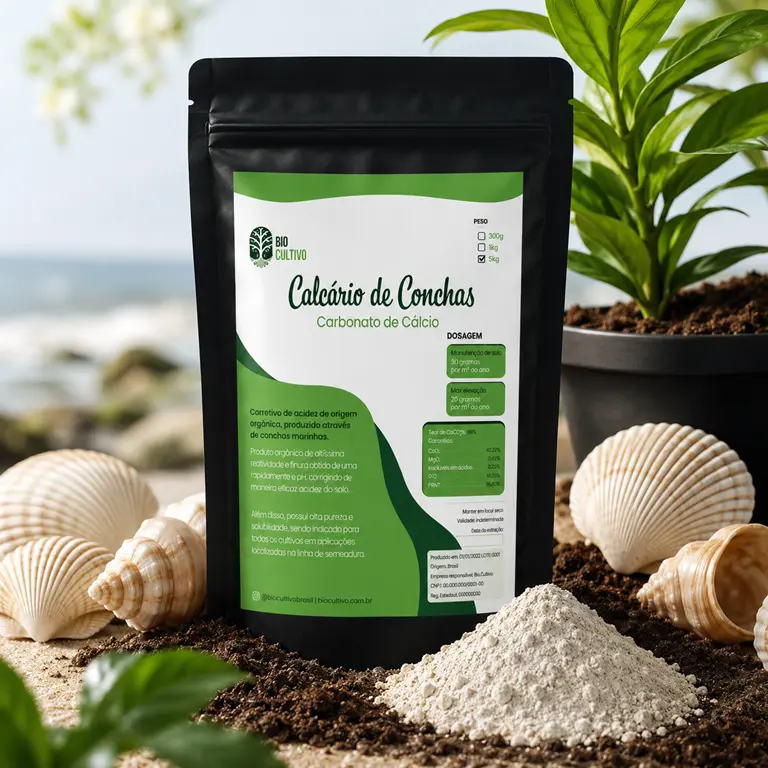 Calcário de Concha 5 kg