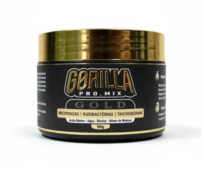 Gorilla ProMix Gold 50g (micorrizas, rizobactérias e trichodermas)